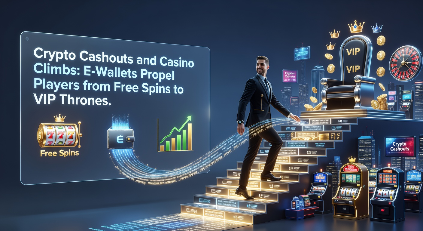 A digital wallet interface on a smartphone screen displaying cryptocurrency transactions linked to an online casino dashboard, highlighting quick deposits and withdrawals
