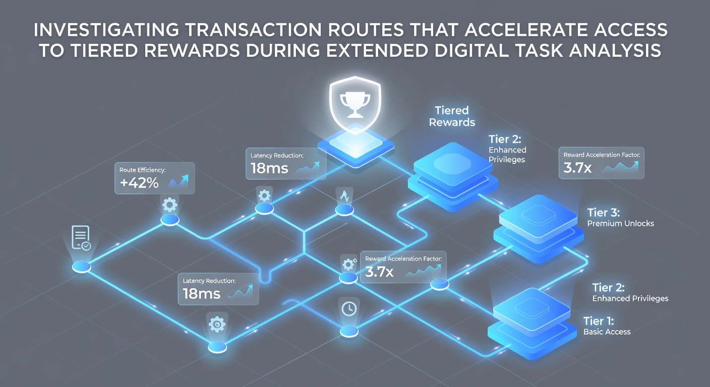 Analytics dashboard displaying transaction speeds and tier advancement metrics for digital table play