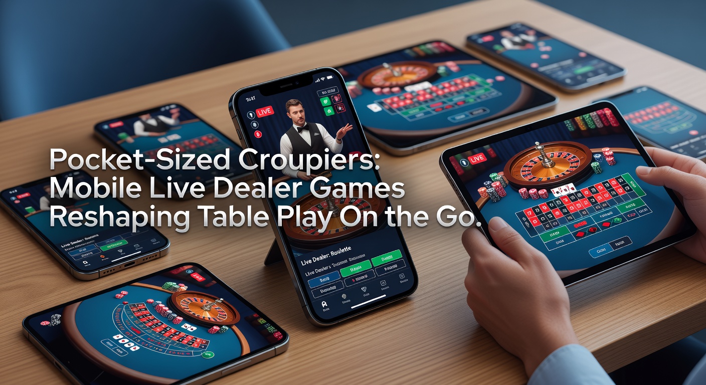 Smartphone screen displaying a live blackjack dealer shuffling cards at a professional table, with chat options and bet buttons visible